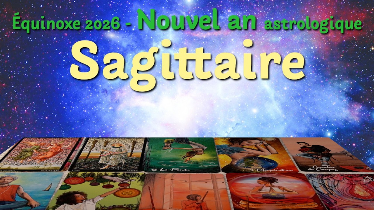 🏹 SAGITTAIRE : Une Accélération du Destin ! | Tirage Tarot Printemps 2026 & Nouvel An Astrologique