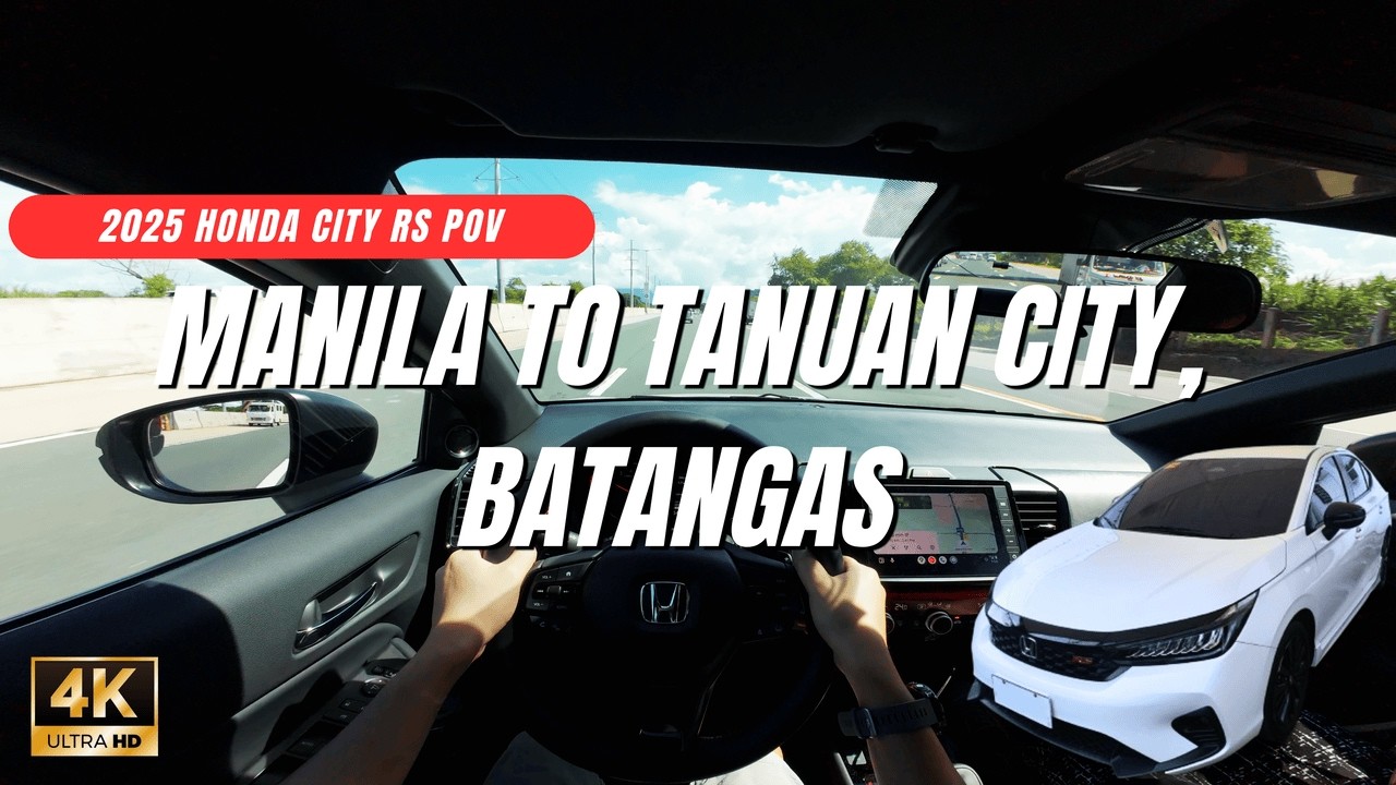 2025 Honda City RS POV | ASMR | Manila to Tanauan City, Batangas via Skyway, SLEX, Star Tollway
