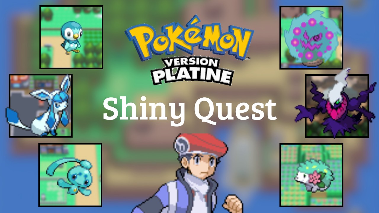 ( SQ #00 ) - Pokémon Platine | présentation du Shiny Quest.