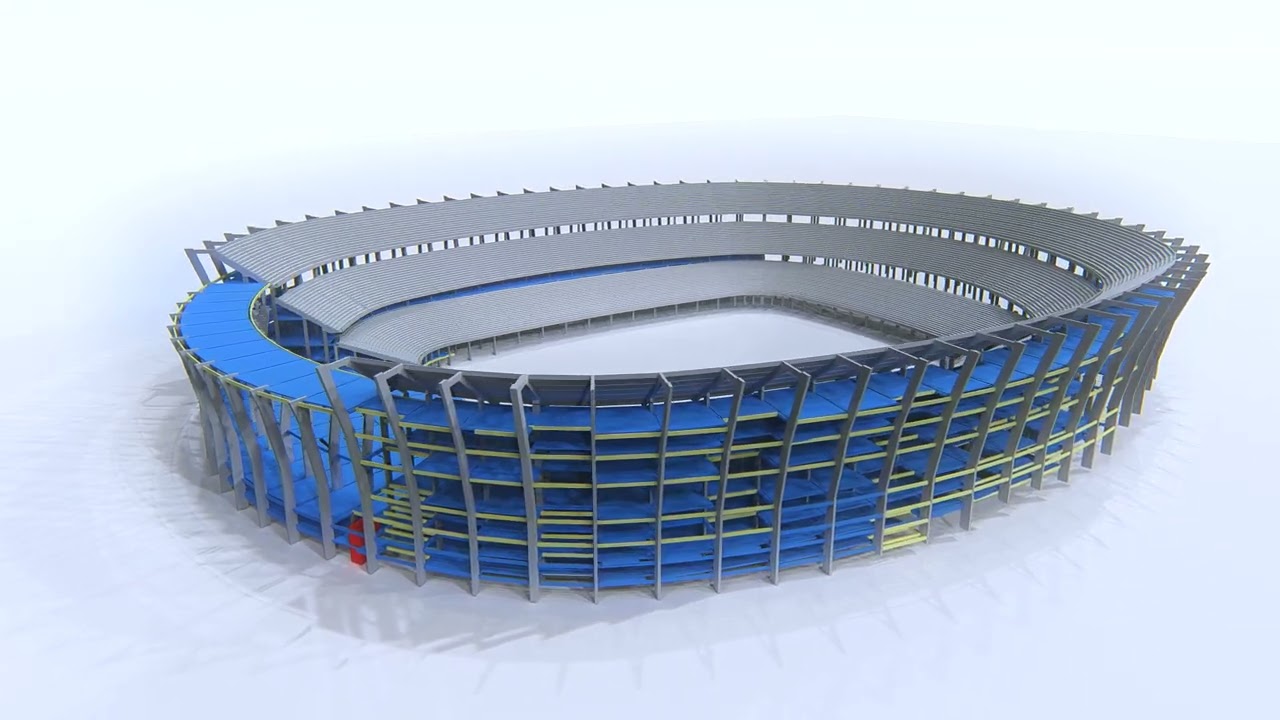 Projeto Estrutural Itaipava Arena Fonte Nova - - Pré-fabricado