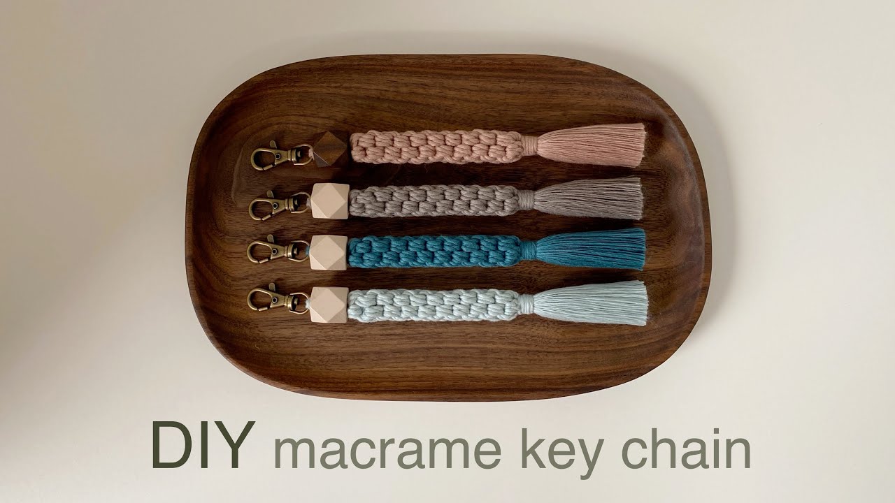 DIY | macrame key chain | брелок макраме