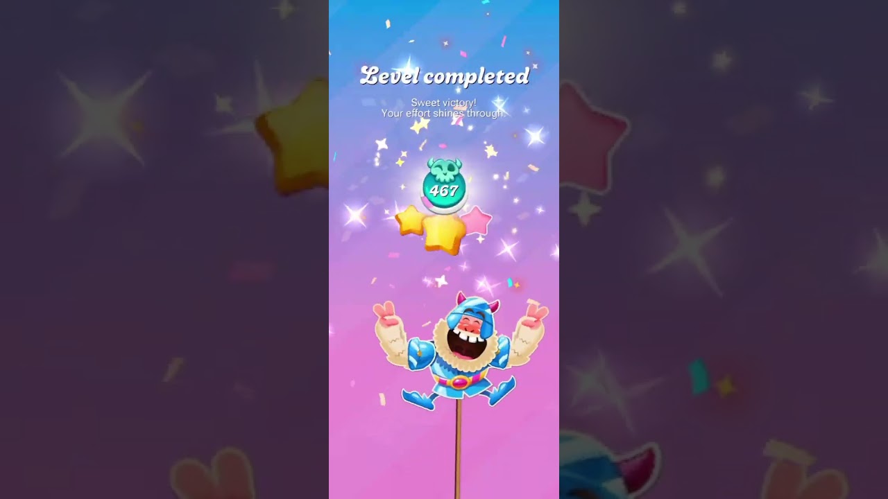 Kid game. Candy crush saga level 461~470
