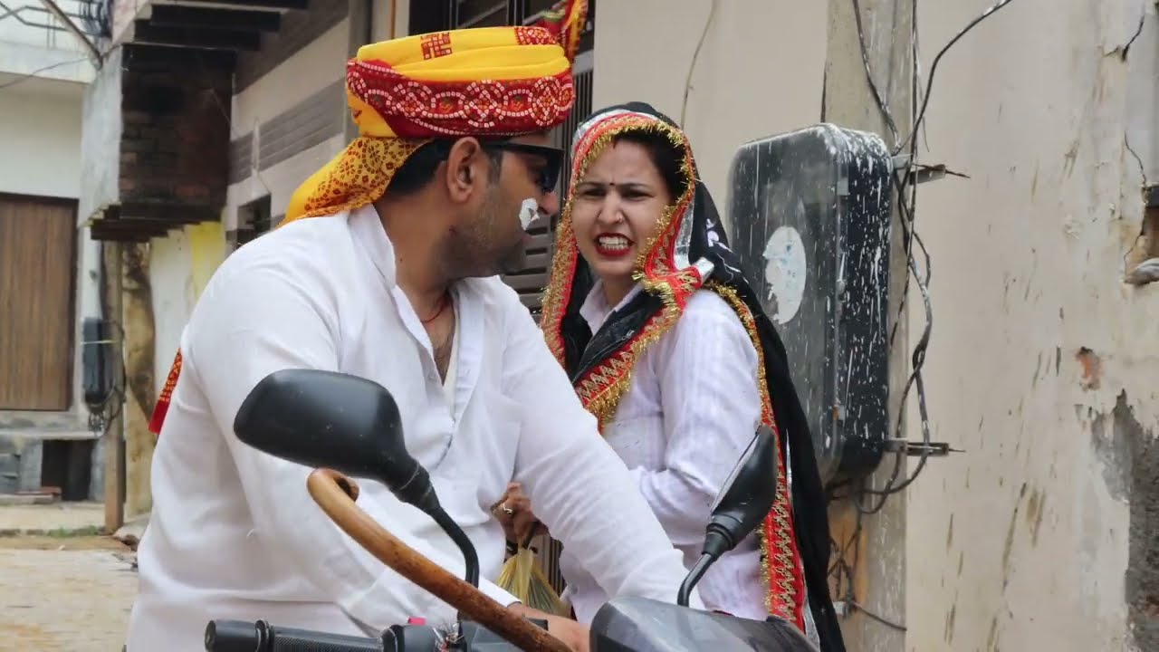 झटका ताऊ का दिल आया अपने बेटे की सास पे 😱🤣#jhatkataucomedy #maheshtewatiacomedy 