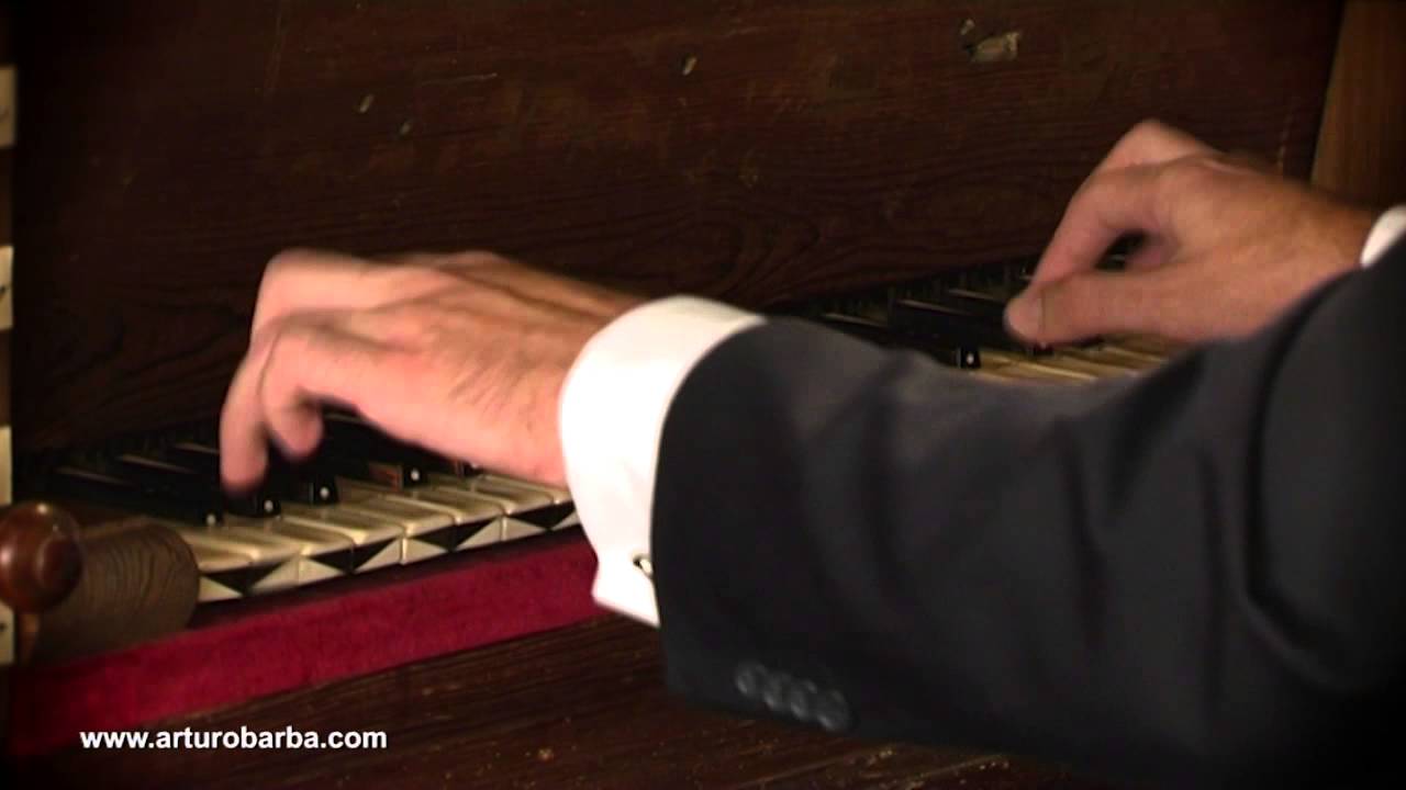 Pedro de Araújo: Batalha de 6º tom. Arturo Barba, 1706 historic organ. Valladolid