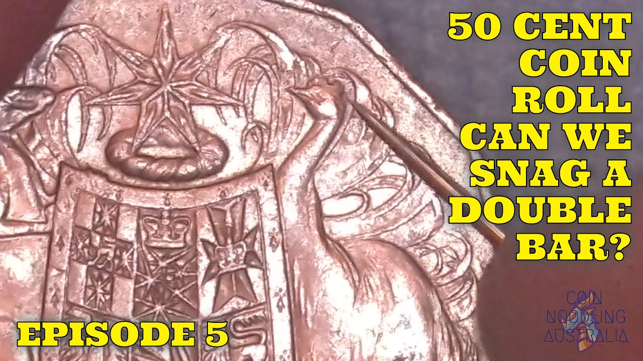 Ep5 - 50 Cent Coin Roll- So Many Possibilities-My Favourite Coin!#CoinsCardsAndCollectablesAustralia