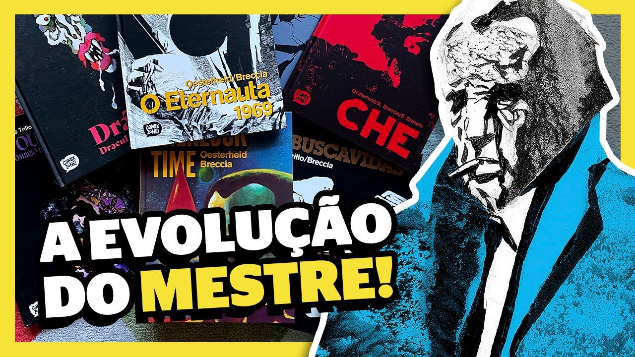 ESPECIAL BRECCIA: A EVOLUÇÃO DO MAIOR ARTISTA DOS QUADRINHOS