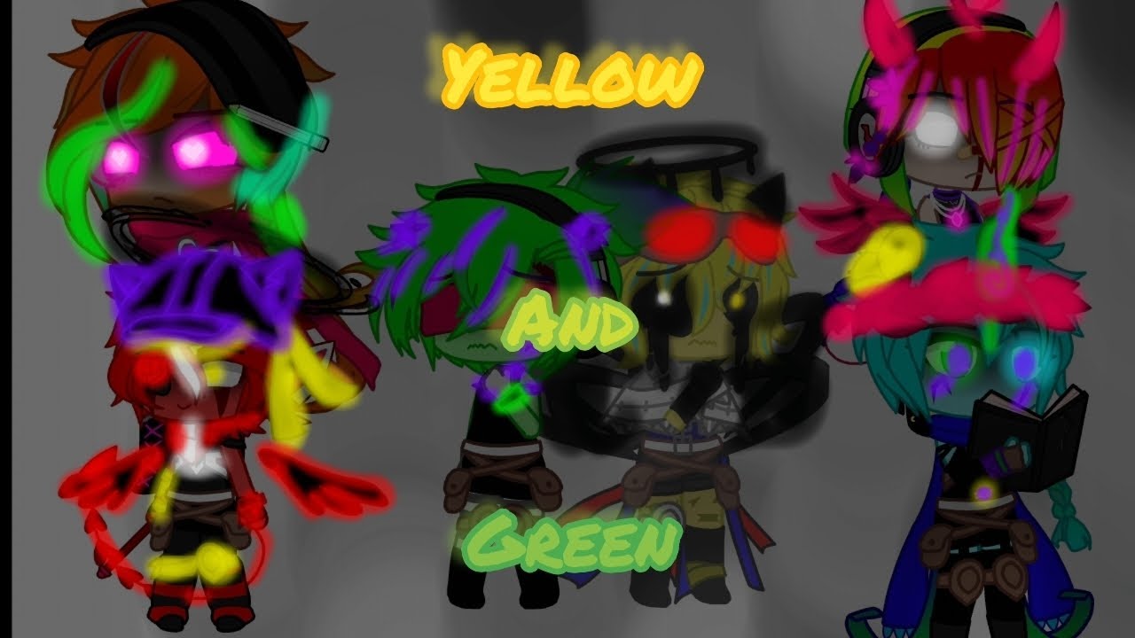 yellow And Green||AVM||AVA||my AU||gacha plus||warning||