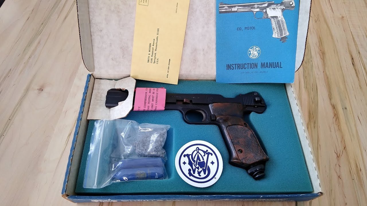 SMITH & WESSON 79G .177 AIR PISTOL S&W AFTER RESEAL