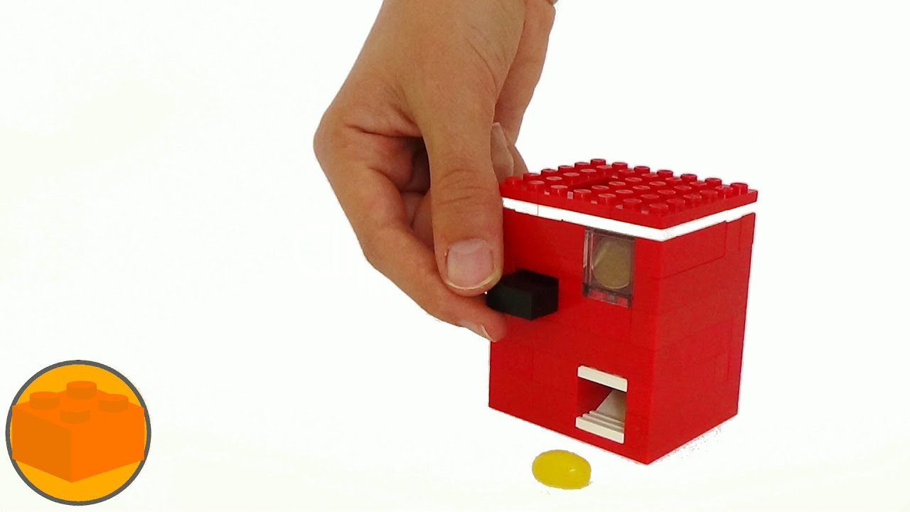 ✔ How To build a Simple LEGO Candy Machine