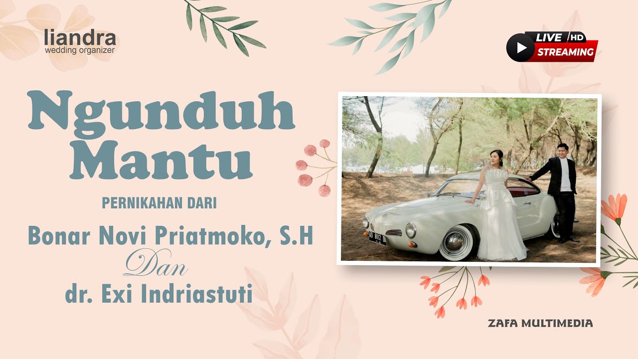 🔴 LIVE NGUNDUH MANTU BONAR & EXI | SABTU, 29 JUNI 2024 | BU UKSW SALATIGA