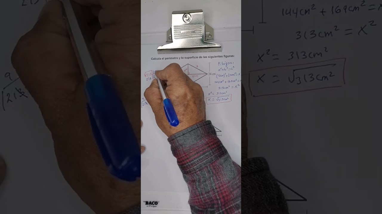 Perímetro y área de dos figuras geométricas 