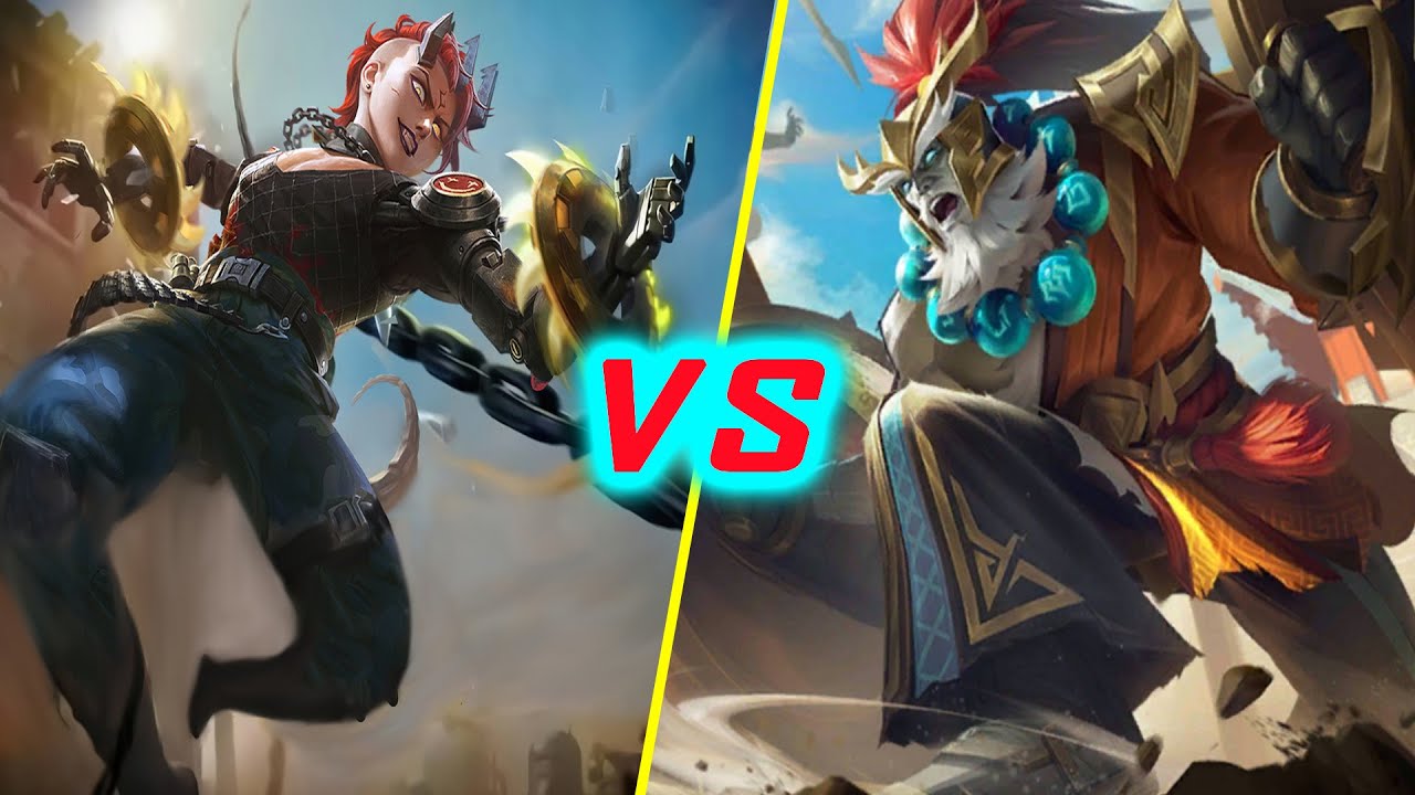 Dyrroth vs Baxia 1vs1 MLBB