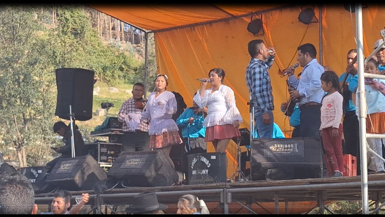 1-CELINA ANCASHINA EN HUARCA - YUNGAY, MATRIM. DE NOEL LEÓN Y CARMEN SAENS. CONJ. MENSAJ. DE HUANDOY