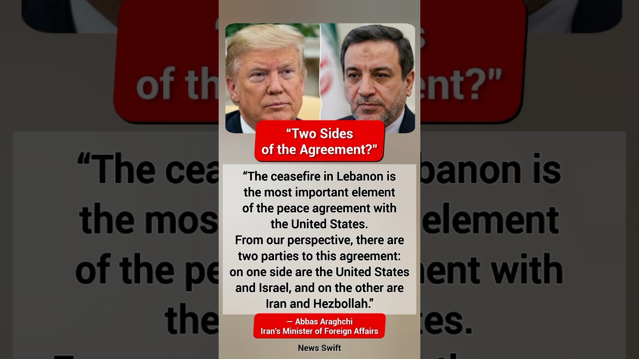 Iran's MINISTER Reveals TWO SIDES of US Deal