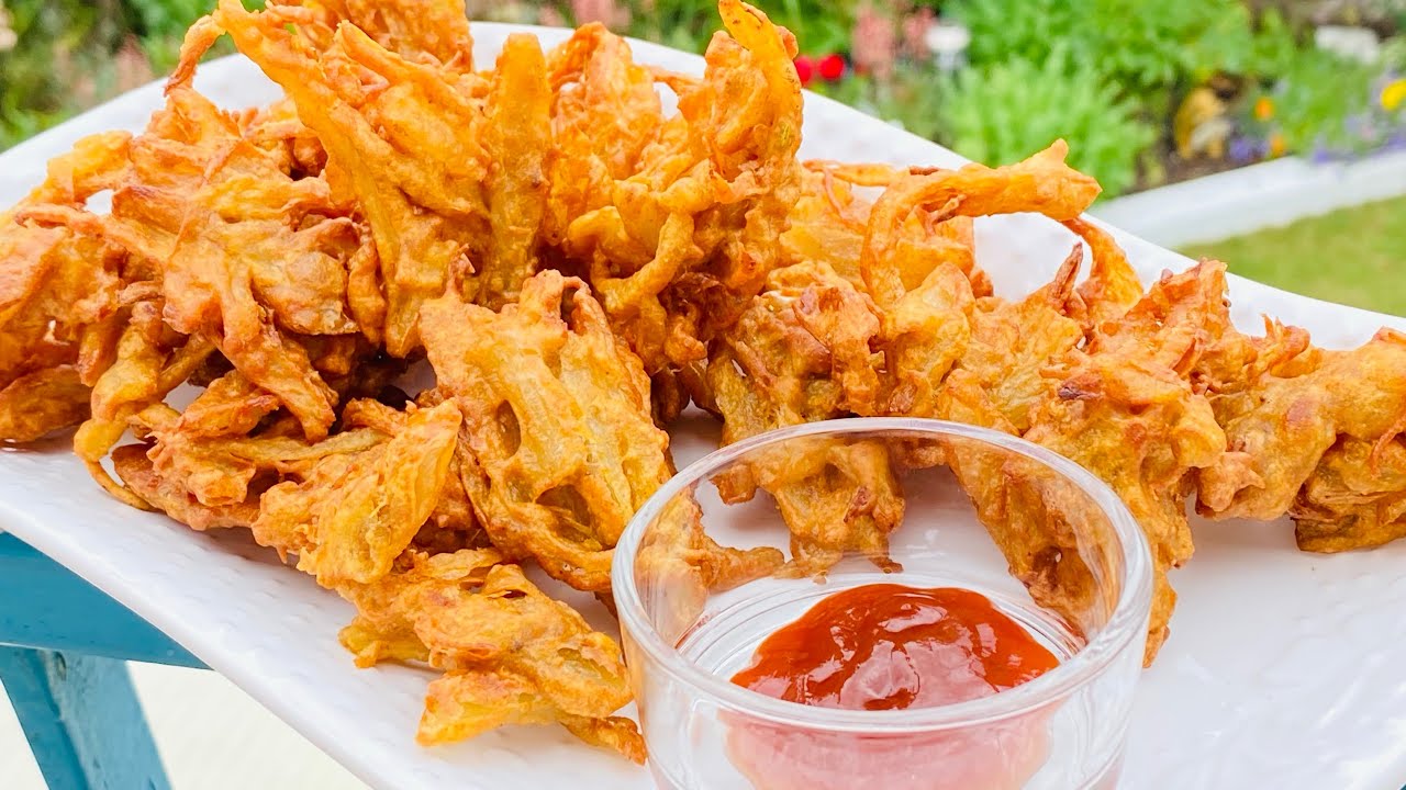 PAKODA AUX OIGNONS - BEIGNETS AUX OIGNONS