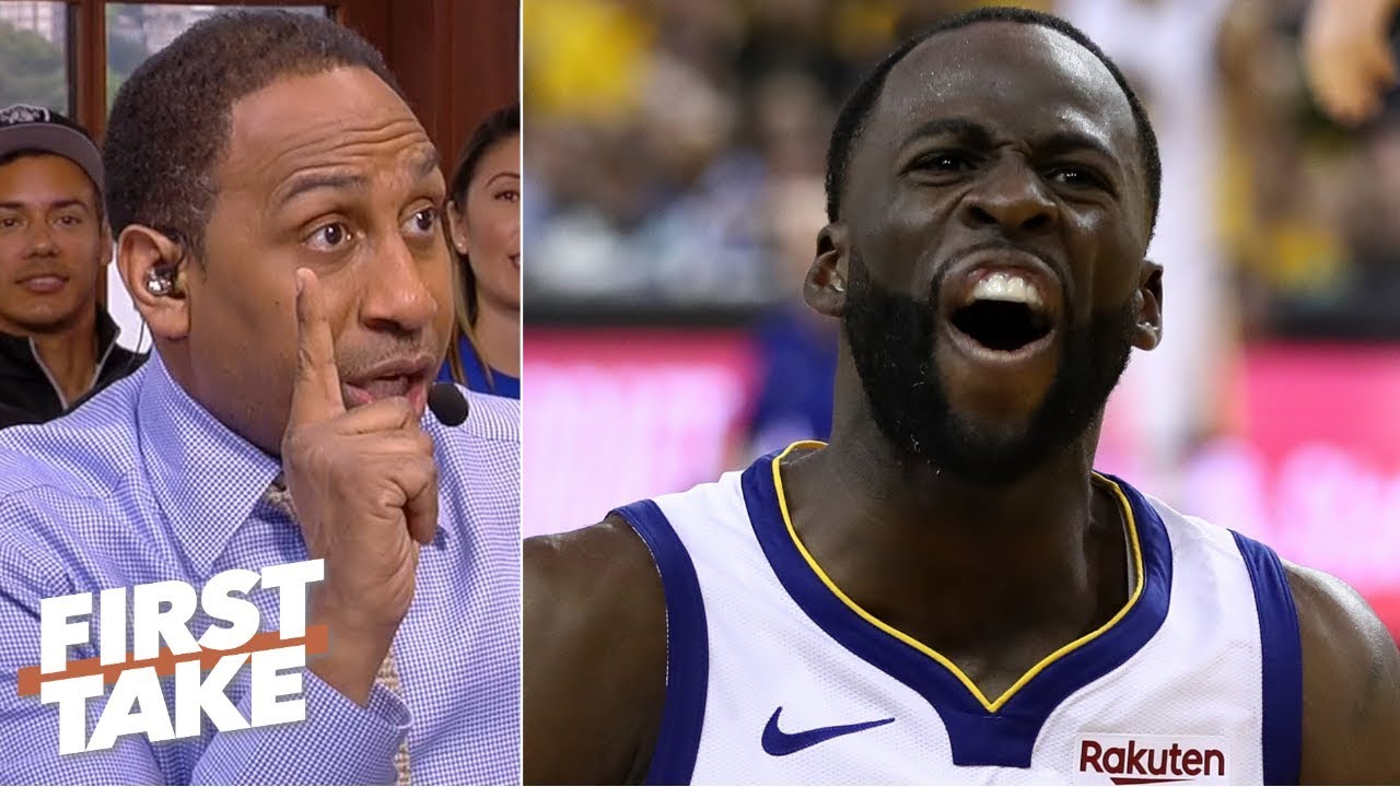 ‘Zip it! Don't do anything!’ - Stephen A. urges Draymond to avoid a Game 7 suspension | First Take