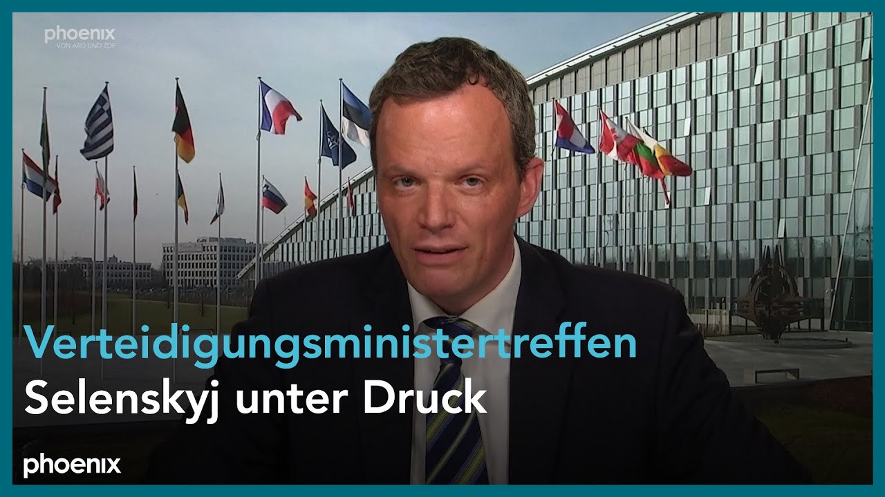 ZDF-Korrespondent Florian Neuhann zum NATO-Verteidigungsministertreffen