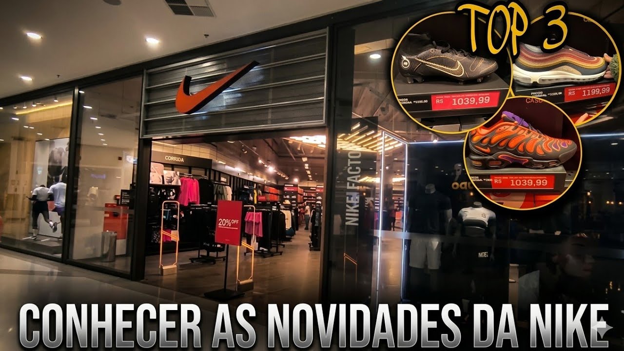 TOP 3 Produtos MAIS CAROS na Nike do Shopping Itaquera! Vale a Pena? 💸