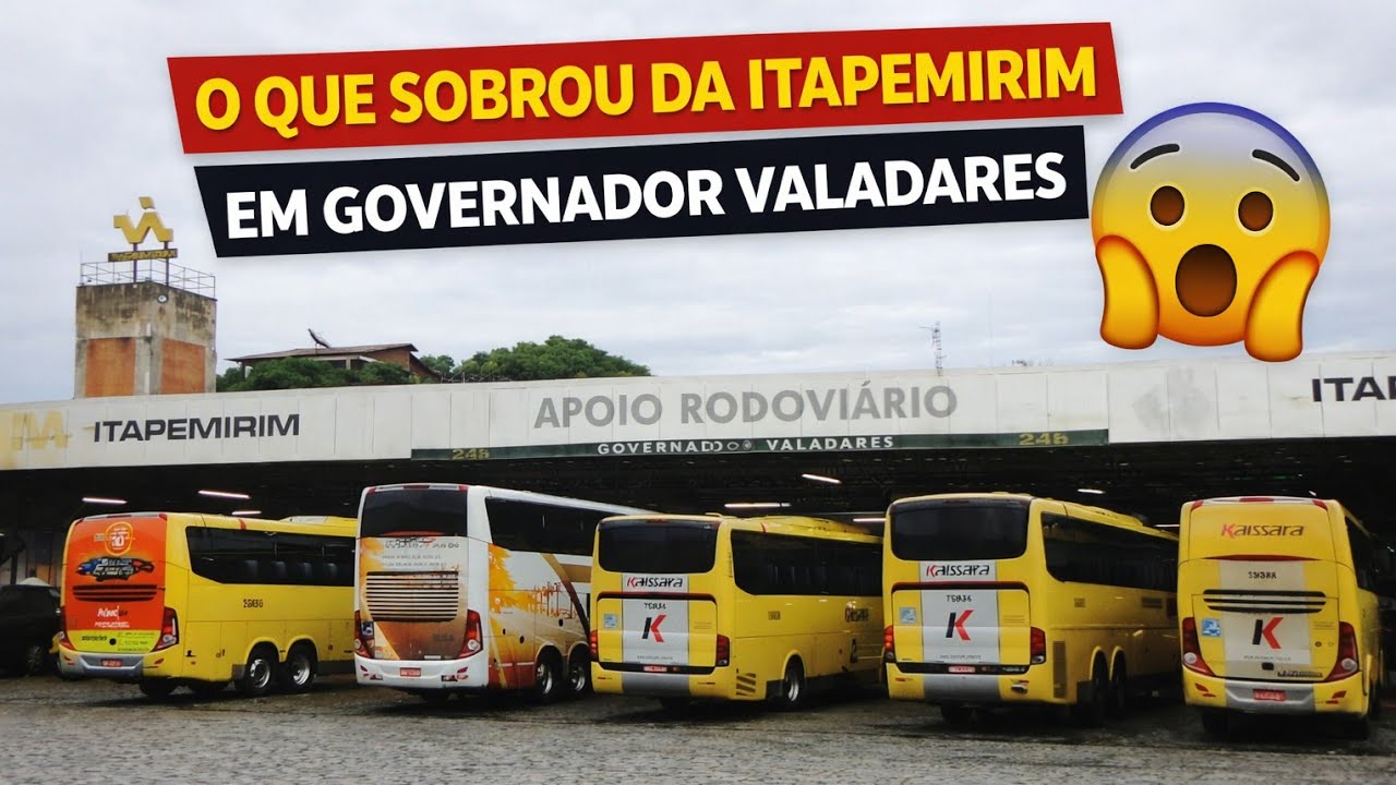 O QUE SOBROU DO PONTO DE APOIO DA ITAPEMIRIM EM GOVERNADOR VALADARES ?