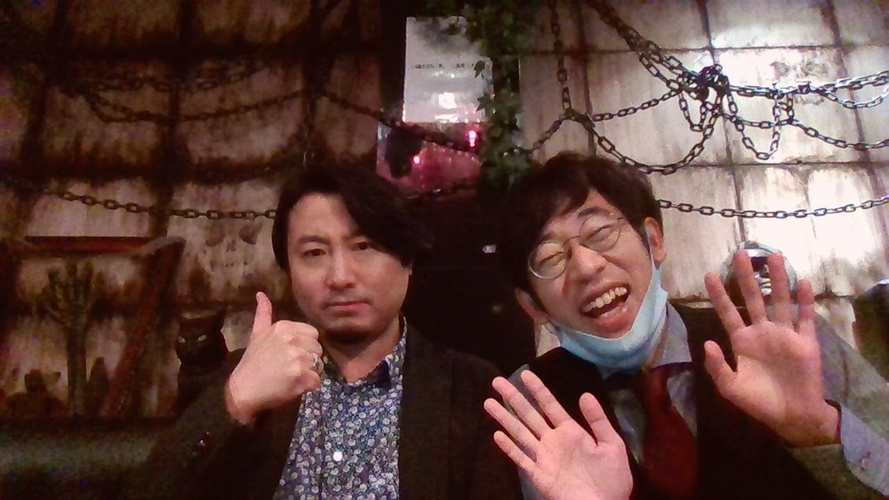 怪談放送「第3回ロウソクが消えるまで」ゲスト・夜馬裕さん（3代目怪談最恐位）