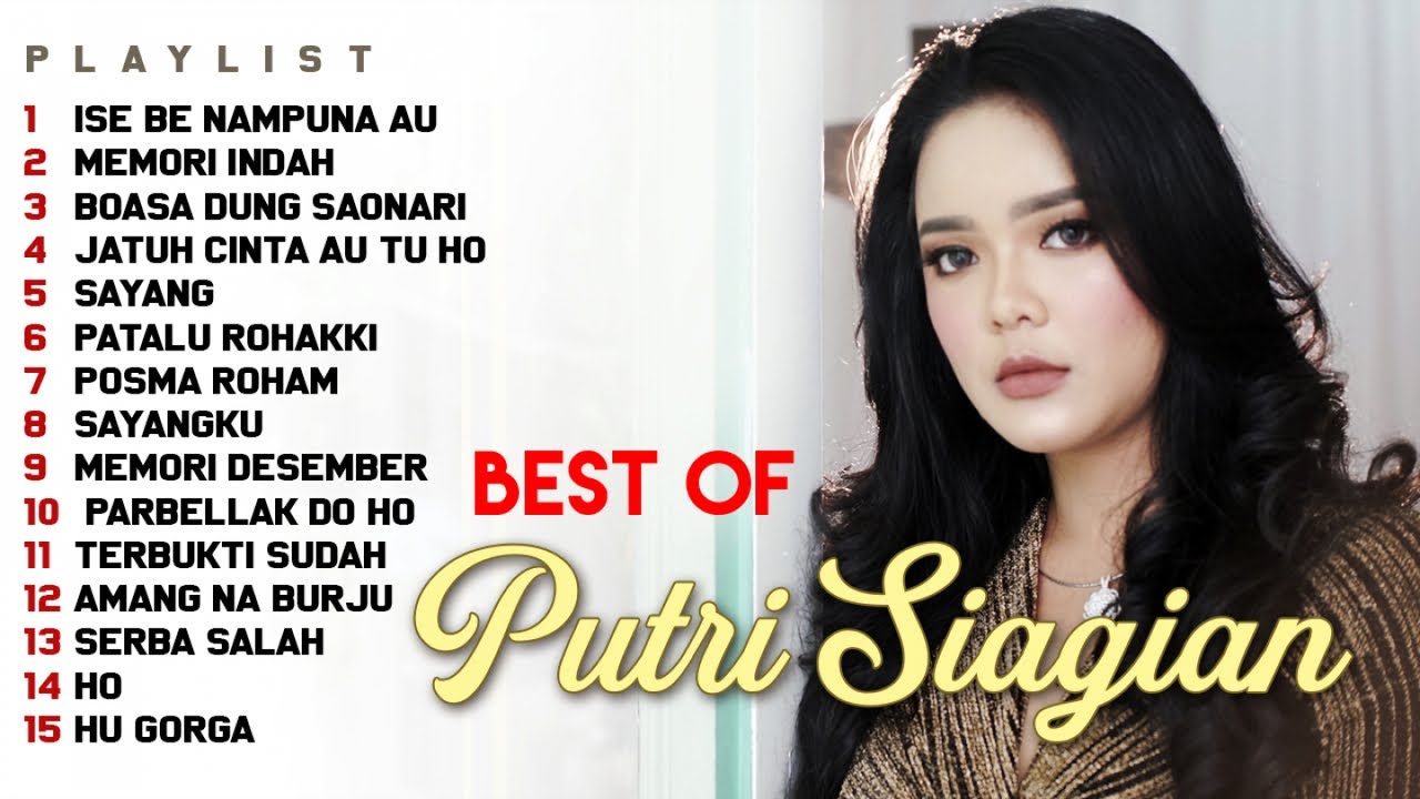 Putri Siagian - Kumpulan Lagu Lagu Putri Siagian | Full Album (Official Music Video)