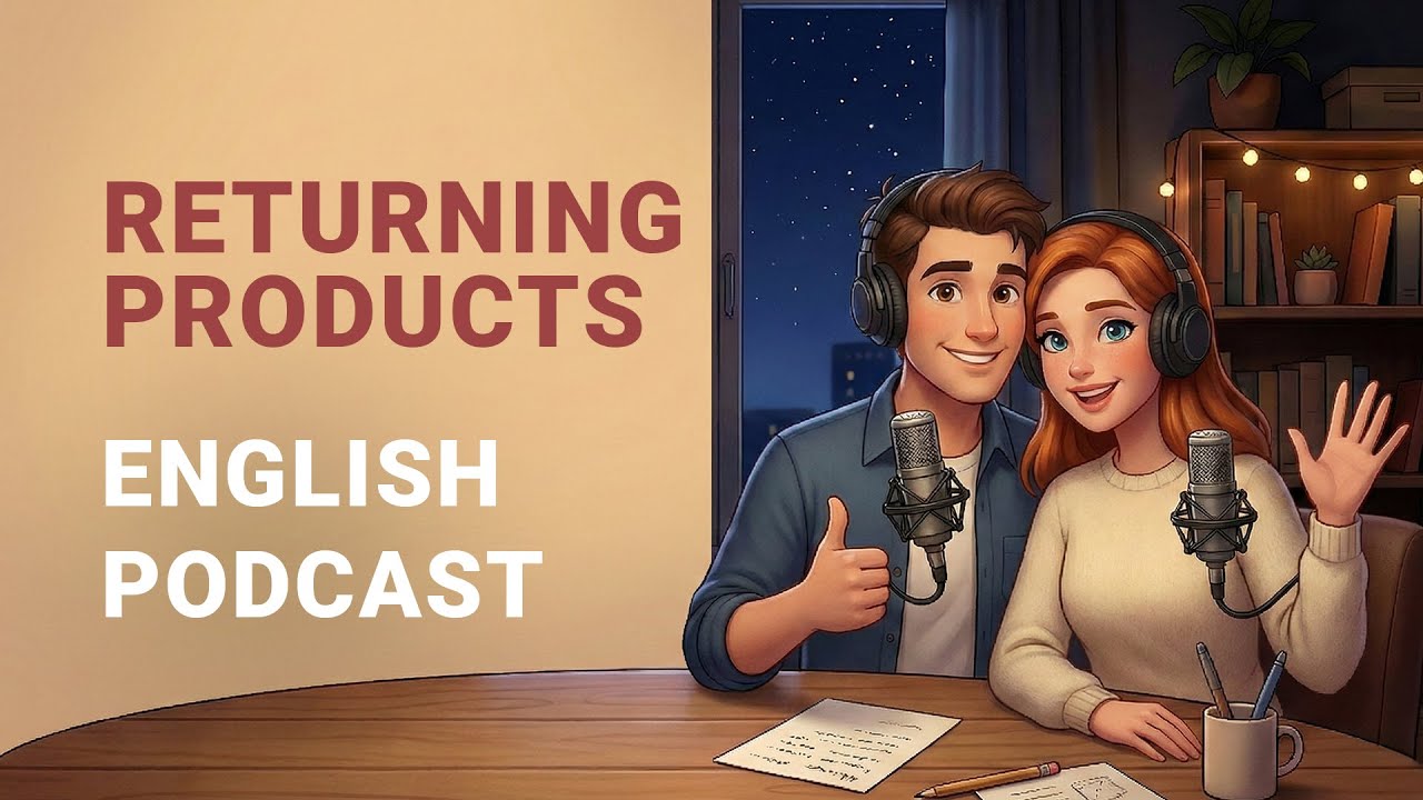English podcast for learning | Returning Products| English Listening Practice