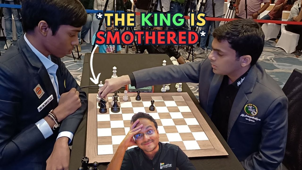 Nihal Sarin smothers Praggnanandhaa's king | Game 2 | Che International Festival 2023