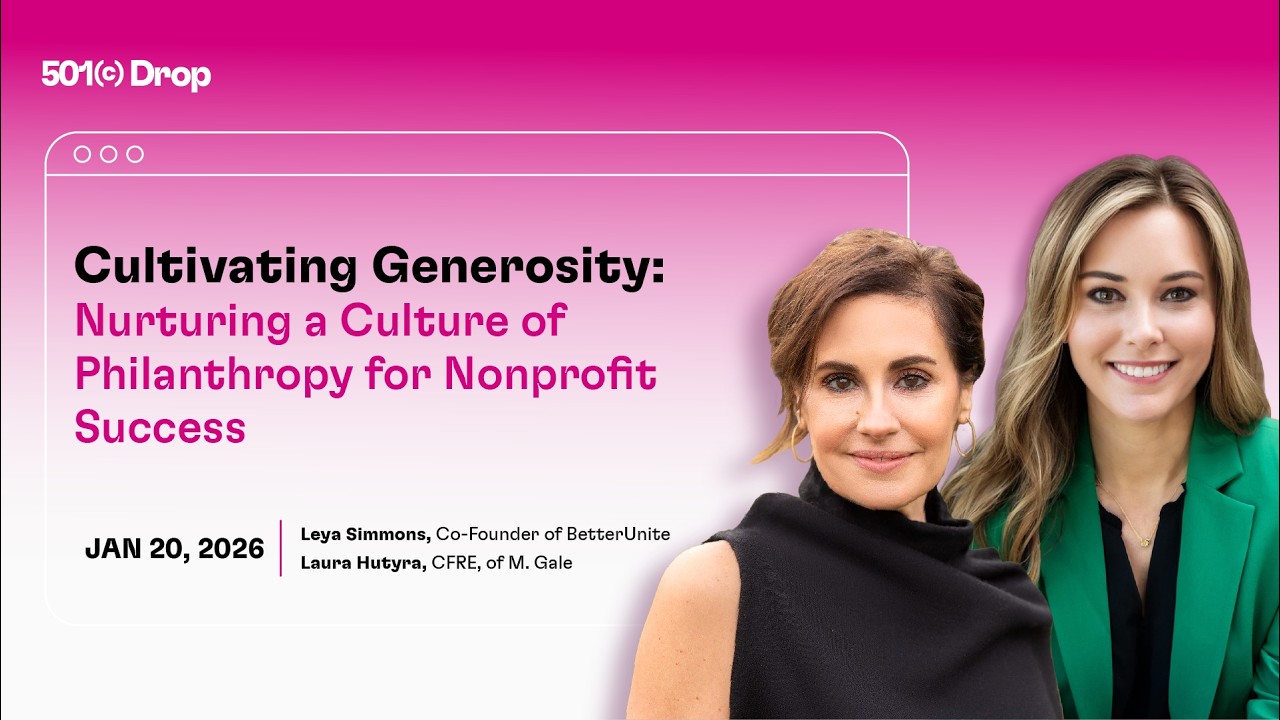 How Nonprofits Build a Culture of Generosity That Lasts | 501c Drop