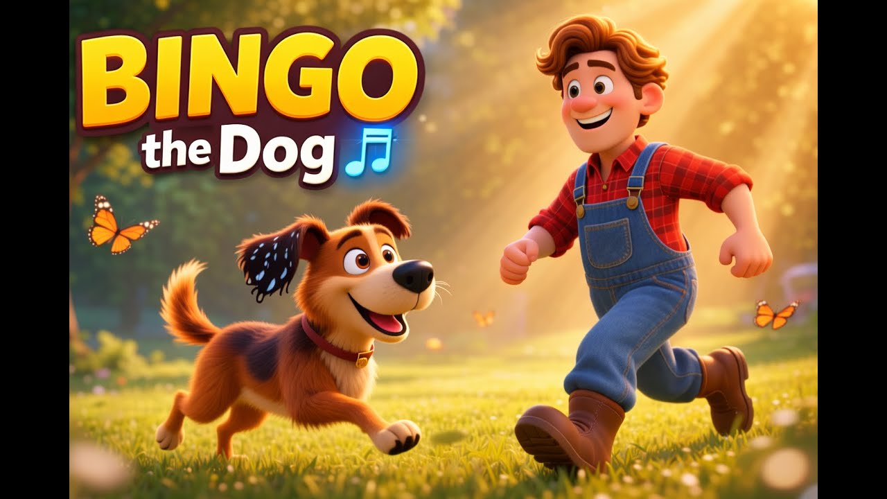 Bingo the Dog | ⁨@BoomBoomToonsOfficial⁩ Nursery Rhymes & Kids Songs