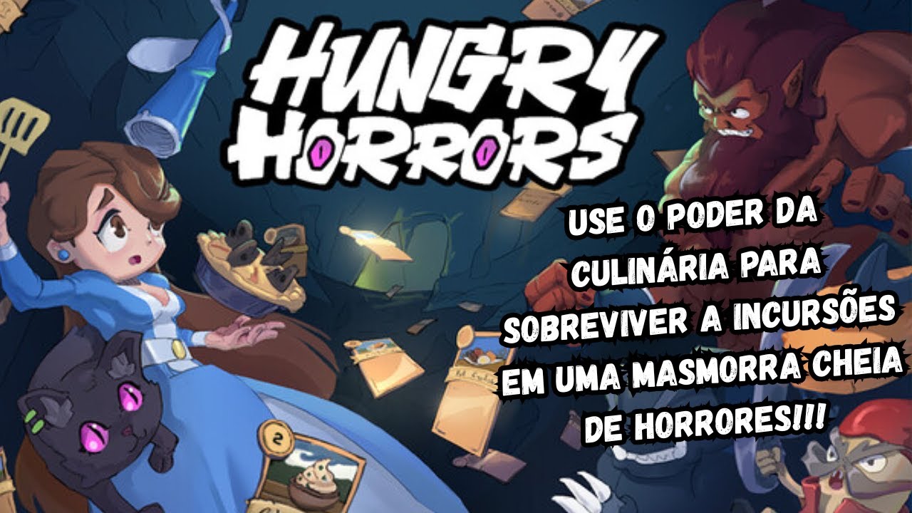 Um Jogo Deliciosamente Divertido e com o Tempero Certo na Criatividade! - Hungry Horrors