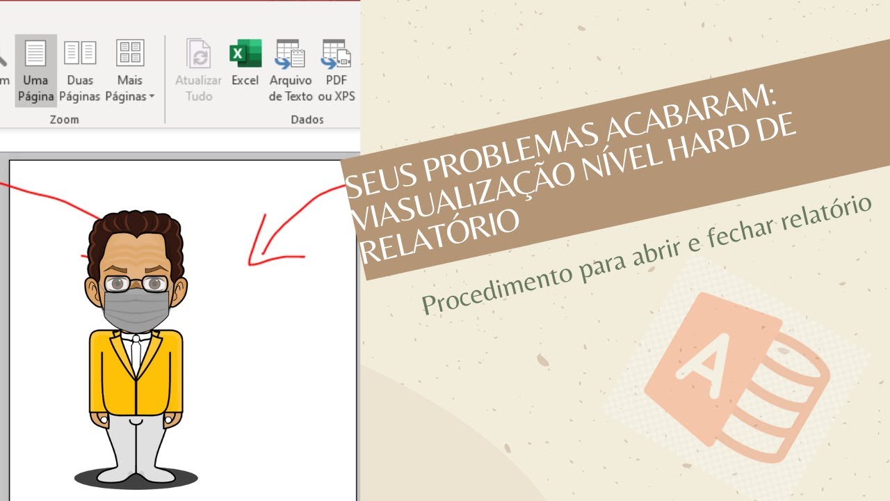 Com essa dica você vai ganhar mais tempo para abrir e fechar relatório no MS Access