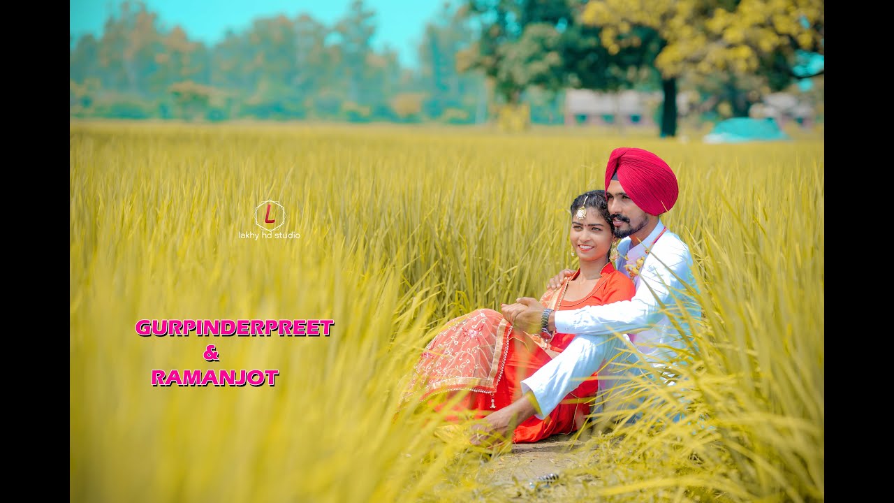 Heer Nu Jawani-Gurpinderpreet & Ramanjot   Best pre wedding punjabi traditional by Lakhy Hd Studio
