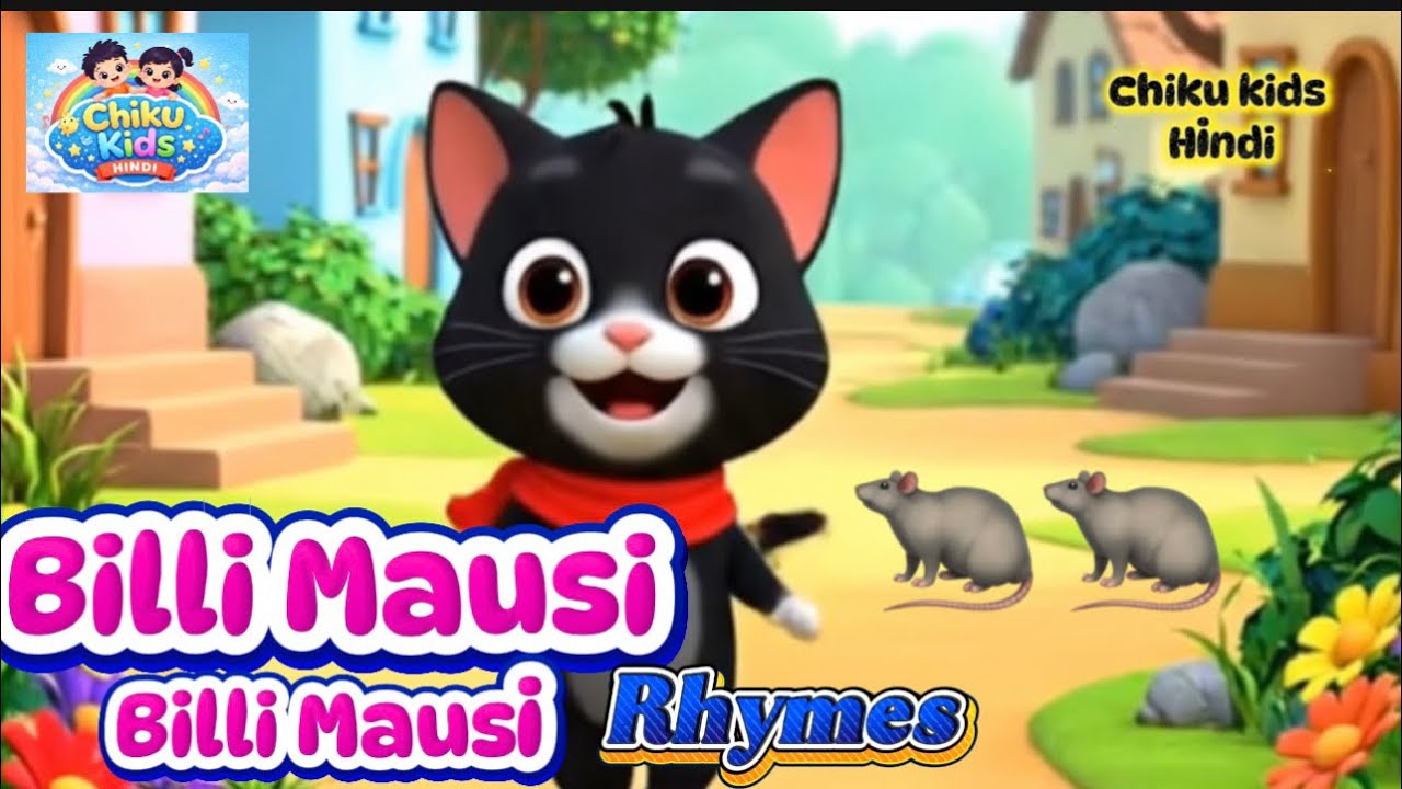 बिल्ली मौसी | Kids Poem Hindi