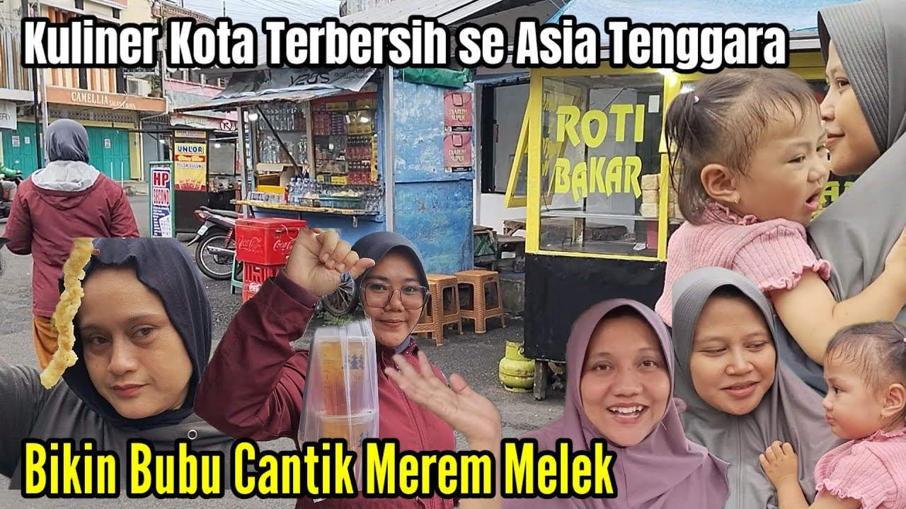 Kuliner Kota Terbersih se ASEAN Bikin Bubu Cantik Merem Melek, Ibu-Ibu Perum Jalan-Jalan
