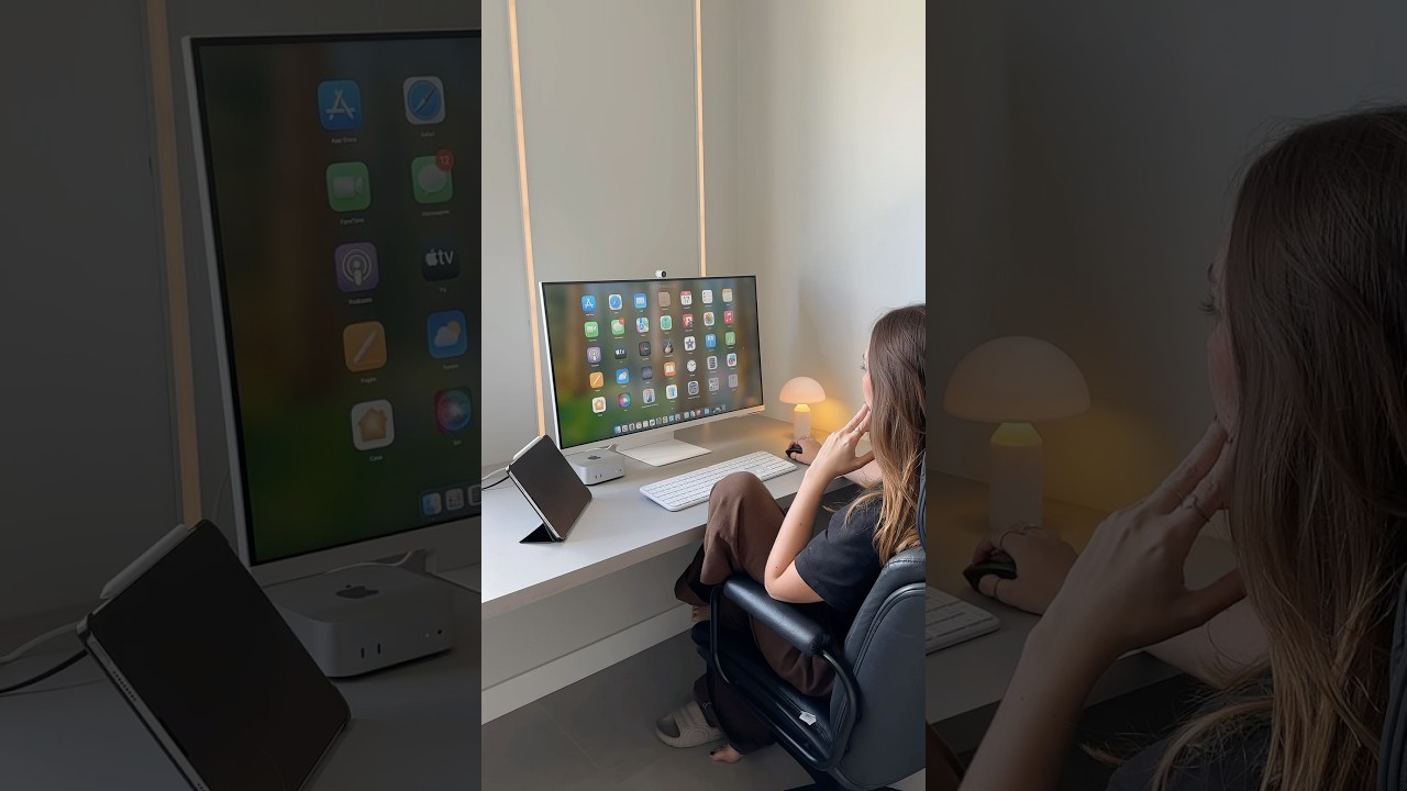 #setup #macmini #samsungm8 #apple #monitor