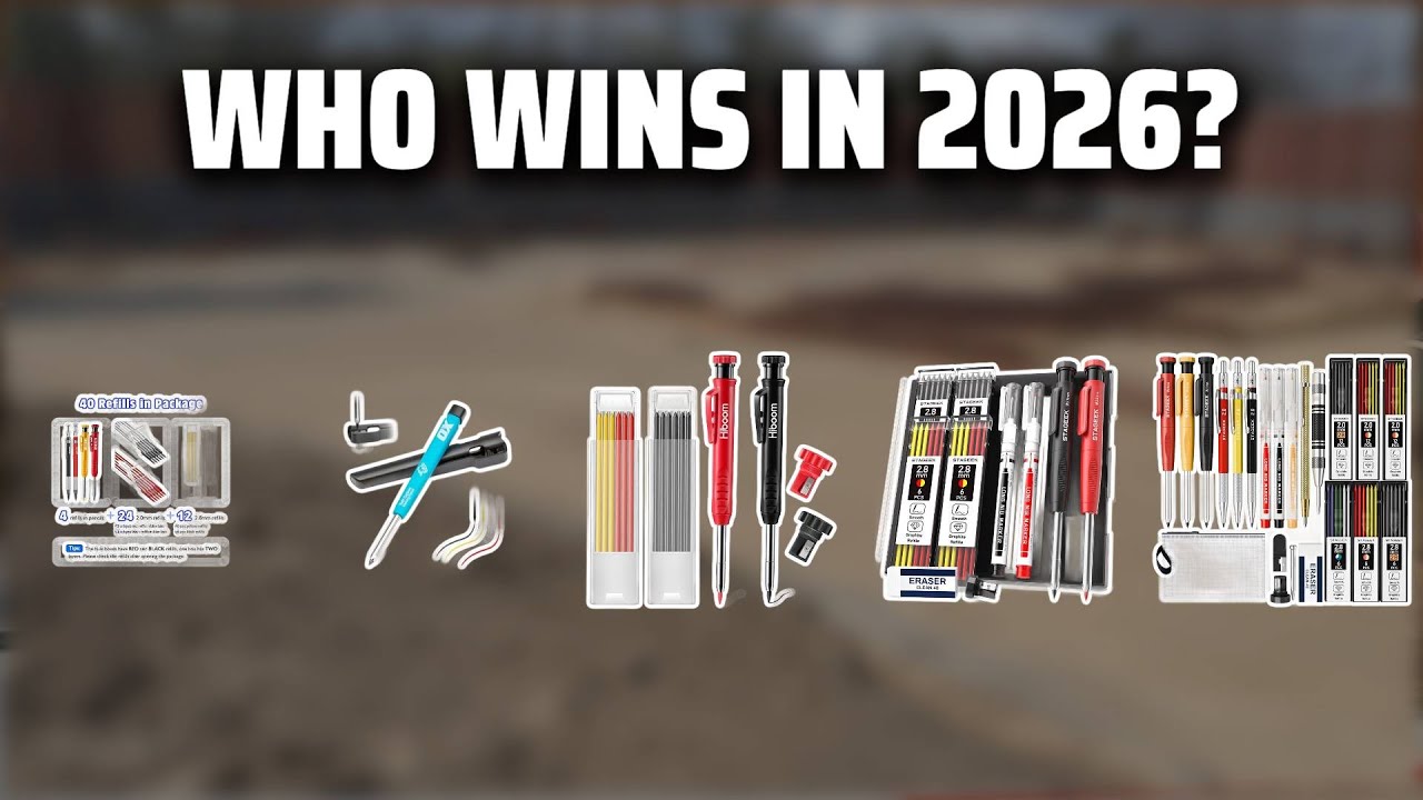 The Top 5 Best Tuff Carbon Marking Pencil in 2026 - Must Watch Before Buying!