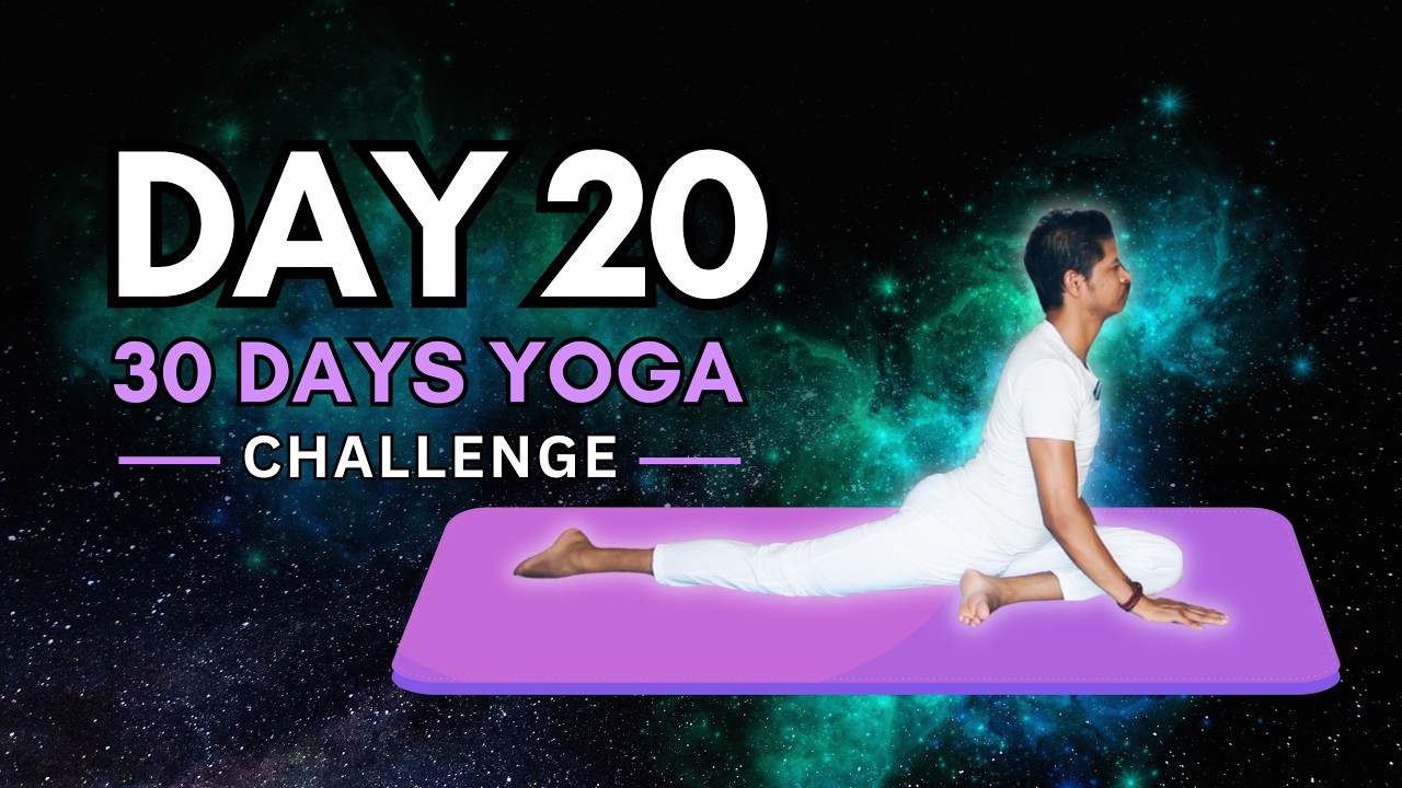 Day 20: Beginner Yoga for Energy & Flexibility | 30-Day Everyday Yoga Challenge