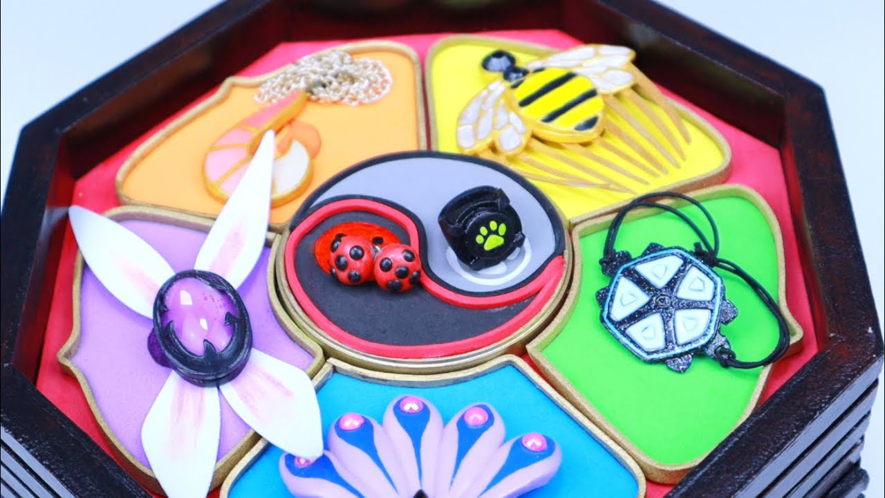 DIY / Tutorial: All Main Miraculouses of Miraculous Ladybug by Isa's World