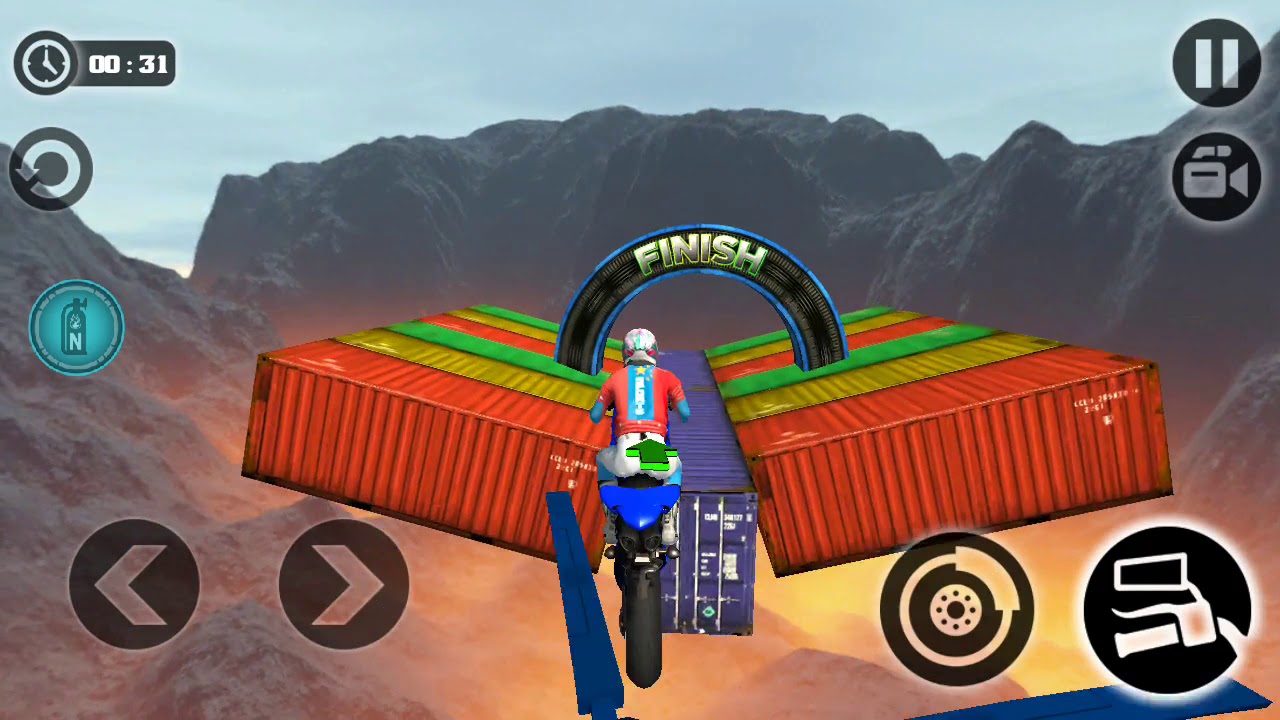 Impossible Motor Bike Tracks - Best Android Gameplay 2019 #2