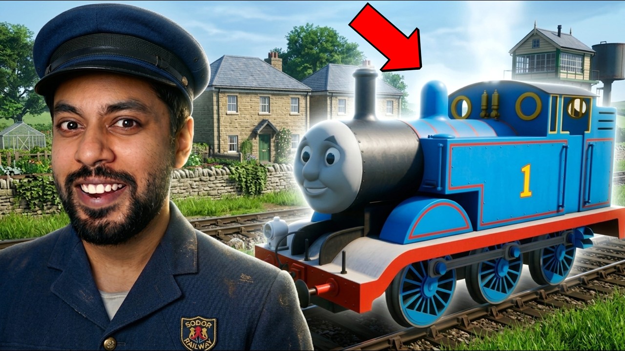 I BECAME THOMAS THE TRAIN DRIVER !! Tamil gameplay | Mr IG