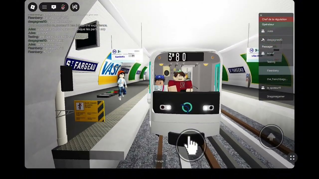 Cab Ride sur la ligne 3bis STR – Roblox  timelapse 