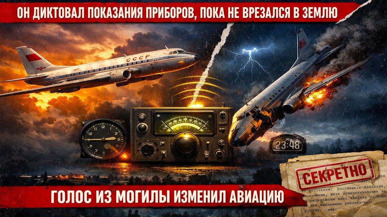 Ту-104: Последние 120 секунд. Запись радиоэфира, которую скрывали годами.