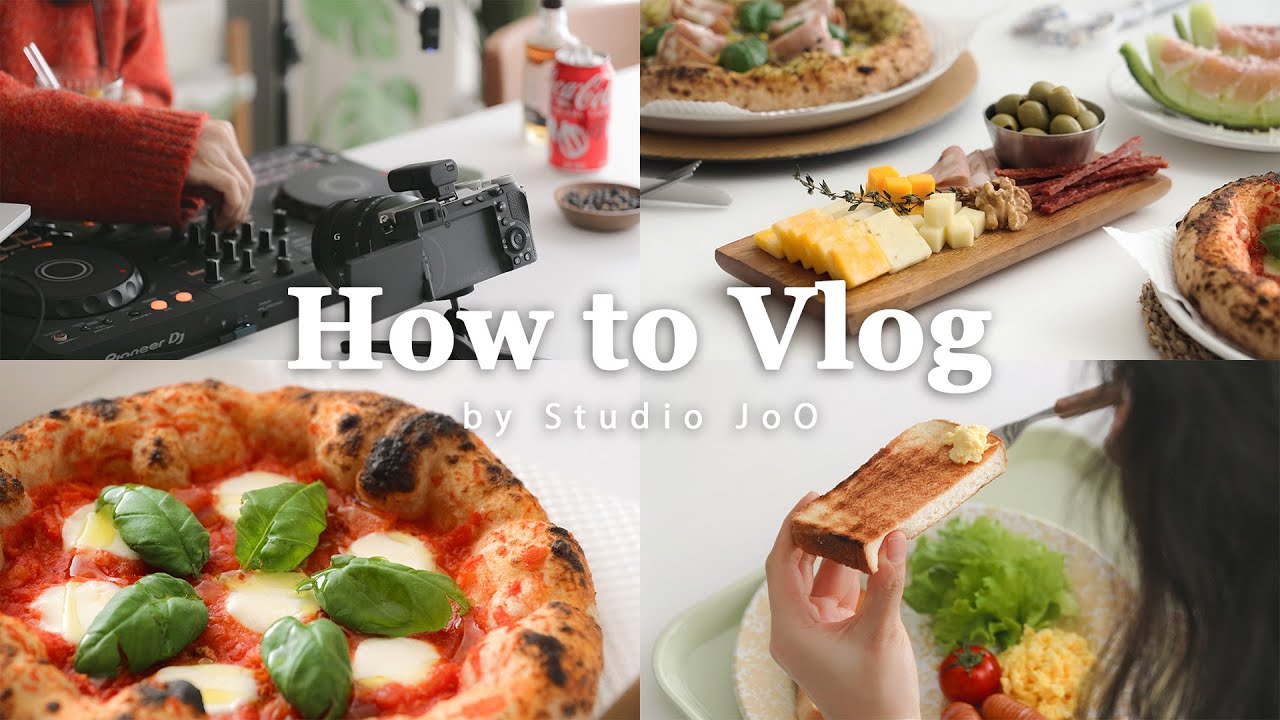 감성 브이로그 영상, 저는 이렇게 만들어요!🎥 홈파티 피자 레시피🍕 A7C2 | How to Vlog
