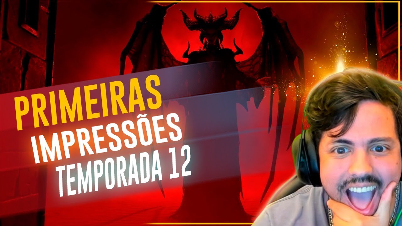 TESTANDO A TEMPORADA 12 - PRIMEIRAS IMPRESSOES - DIABLO 4