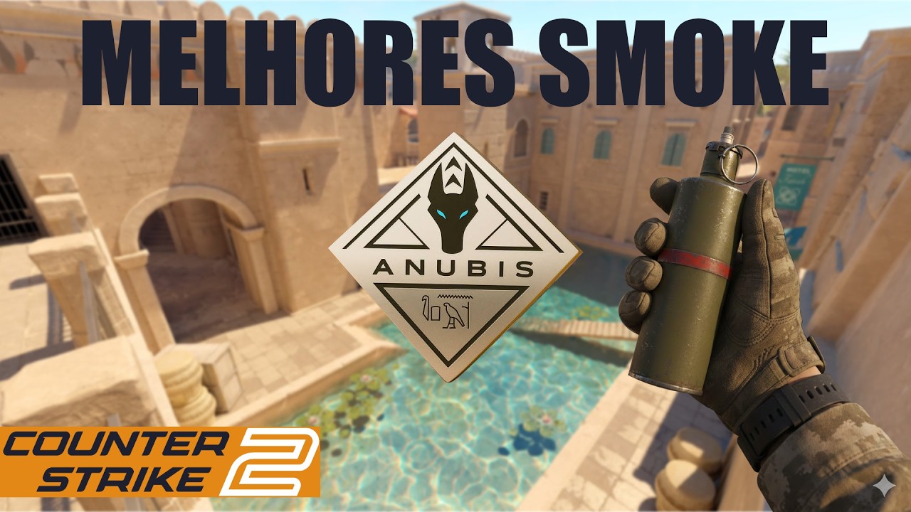 CS2   TR   Melhores Smoke