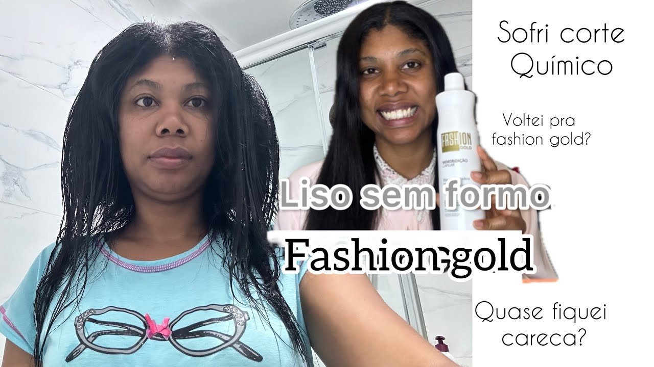 VOLTEI A USAR A PROGRESSIVA FASHION GOLD / SOFRI CORTE QUÍMICO