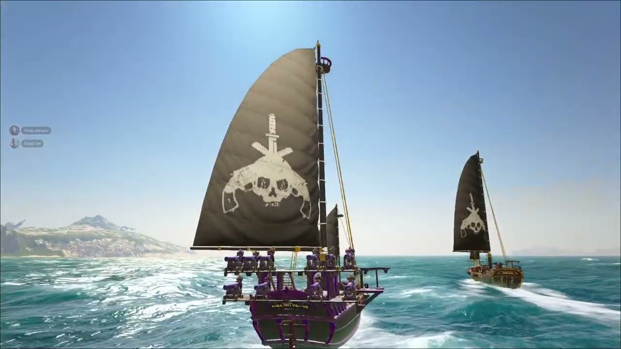 🔴ATLAS Mapa Blackwood: Uma voltinha com o Barco Novo #10