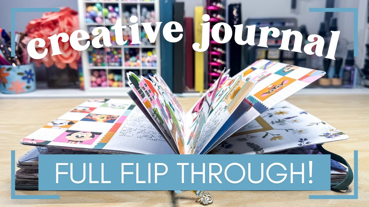 I finished decorating ALL of my creative journal... [April 2024 - September 2025]