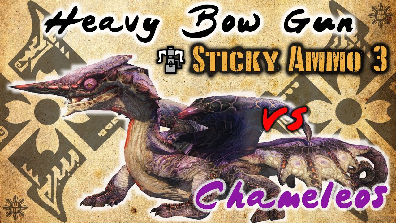 Monster Hunter Rise : Chameleos Intro video and fight (heavy bow gun)