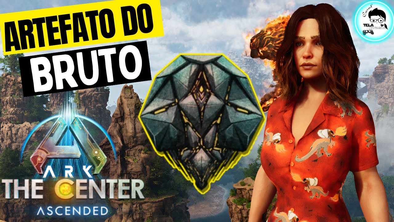 COMO PEGAR O ARTEFATO DO BRUTO NO THE CENTER #ark  #arksurvivalascended